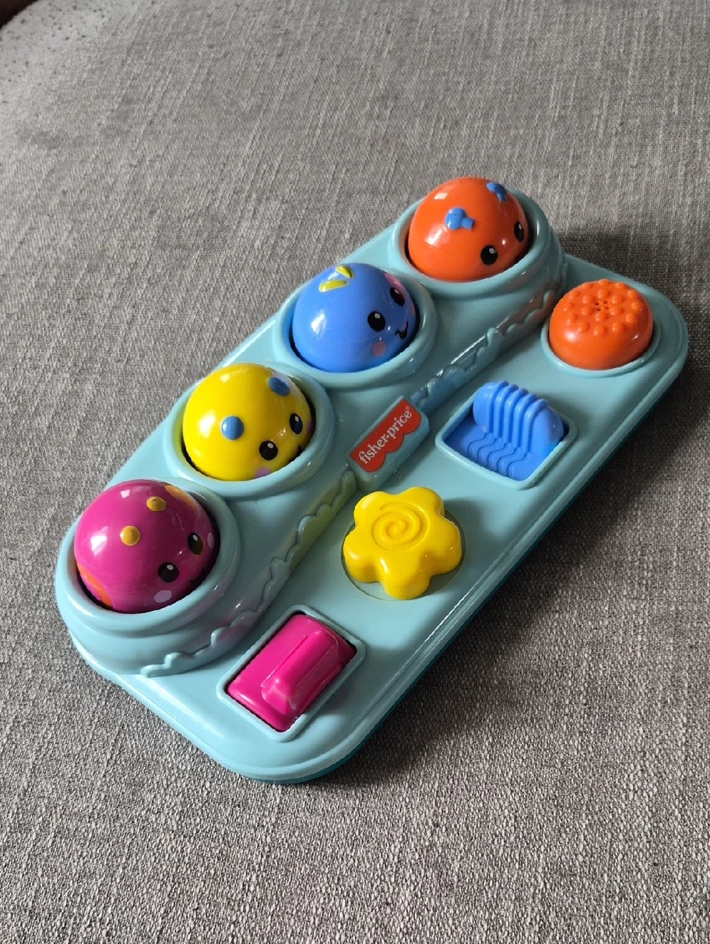 Fisher-Price Pop-Up Octopus Pals Push & Pop Activity Toy - Multi-Color